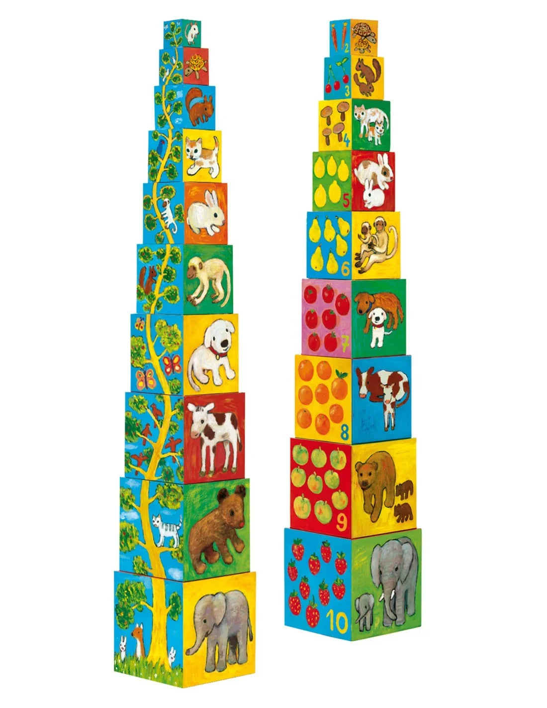 Djeco - Stapeltoren - Karton - Mijn vrienden