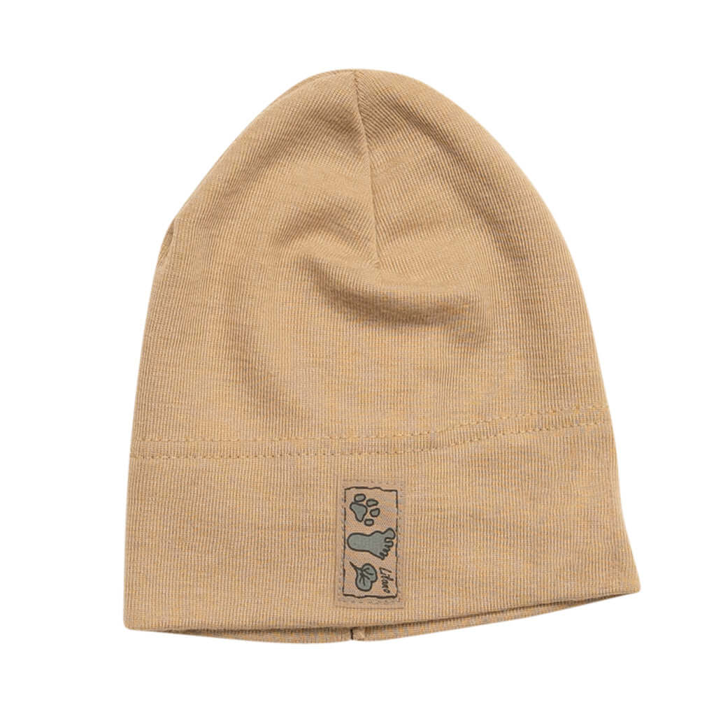 Lilano - Kinder Beanie - Wol/Zijde - Sand