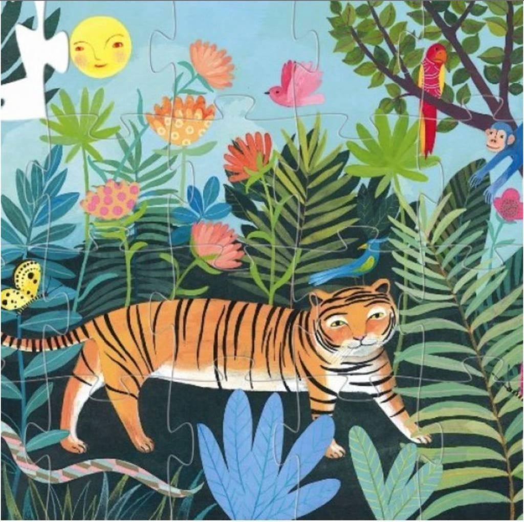 Djeco - Legpuzzel - De tocht van de tijger - 24st.