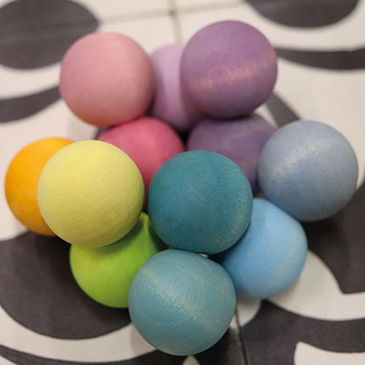 Grimm's - Pastel grijpkralen