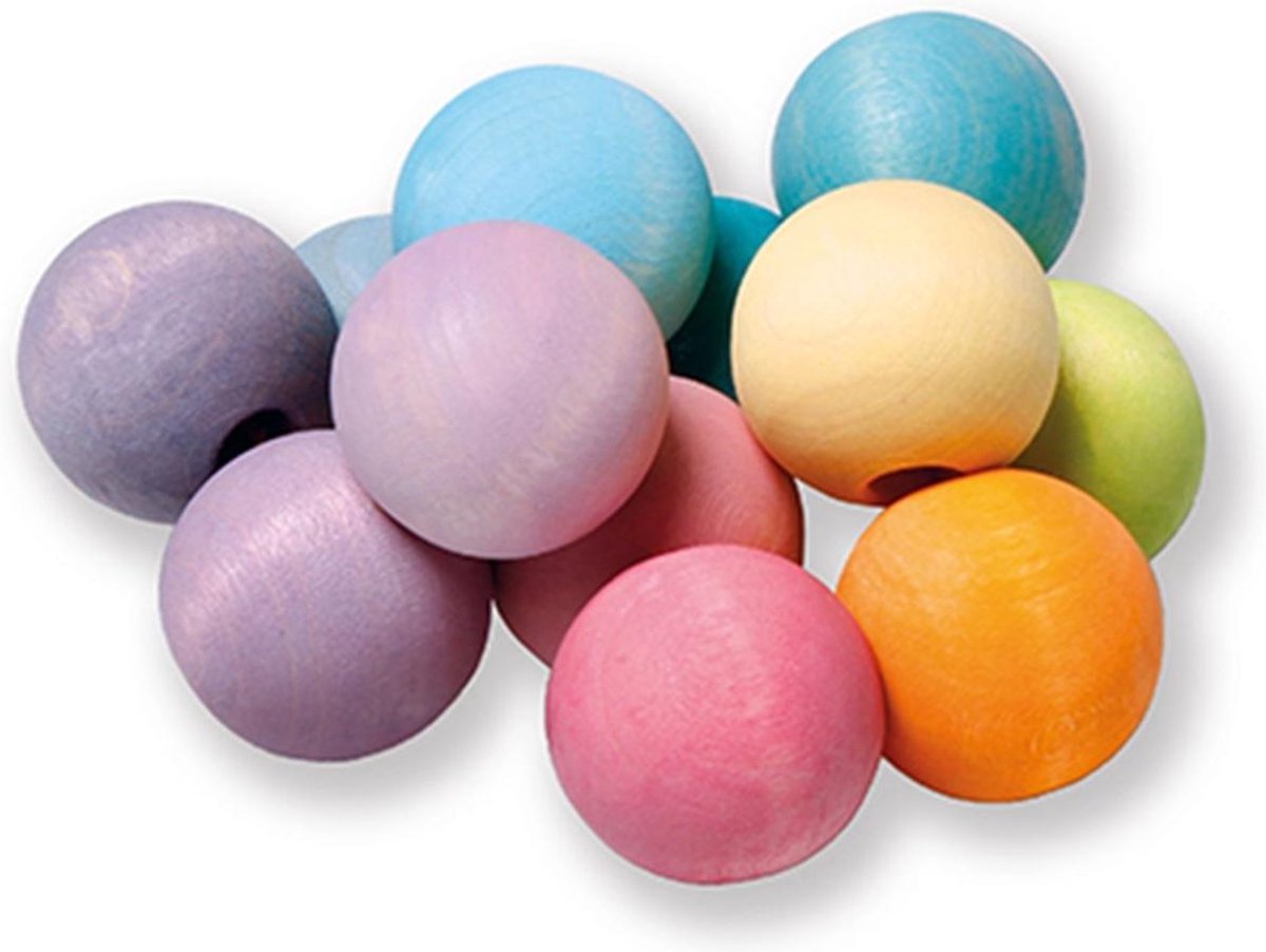 Grimm's - Pastel grijpkralen