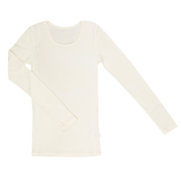 Joha - Damesshirt - Lange mouw - 100% Merinowol - Ecru