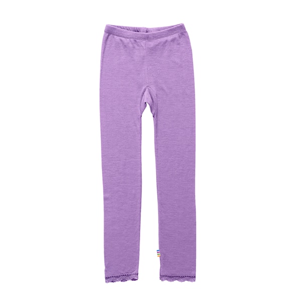 Joha - Kinderlegging - Wol/Zijde - Paars met kantje