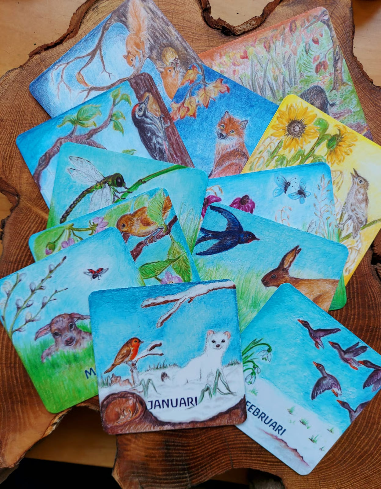 Eentjevanmargo - Maandkaartsetje