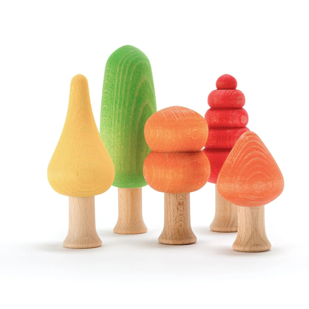 Ocamora - Houten boompjes - 5 stuks