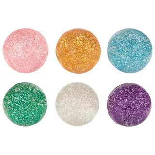 Goki - Stuiterbal - Glitter - Div soorten - Per stuk