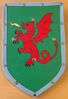 Woodsy - Schild met draak - Hout