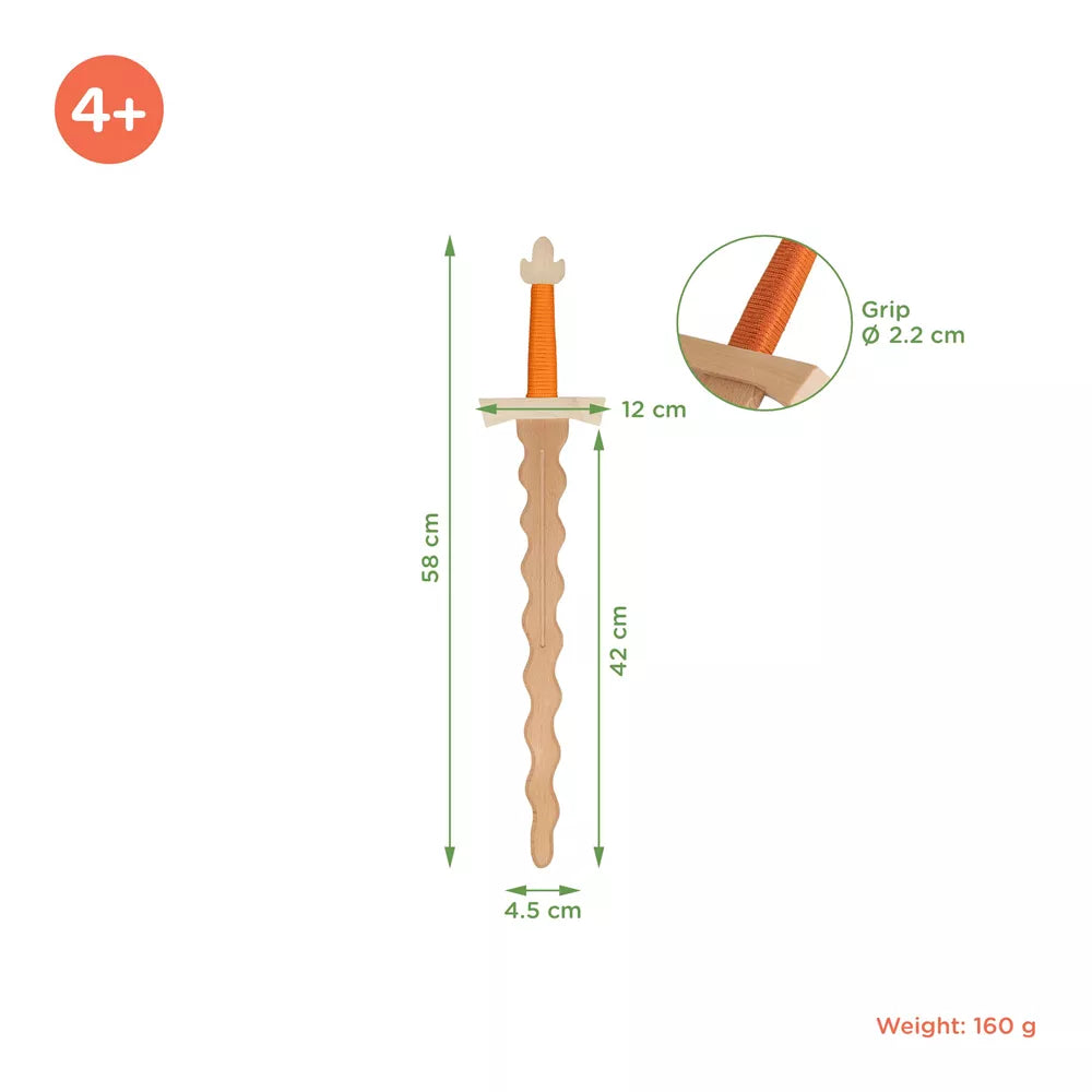 Woody - Vlammend zwaard - Hout