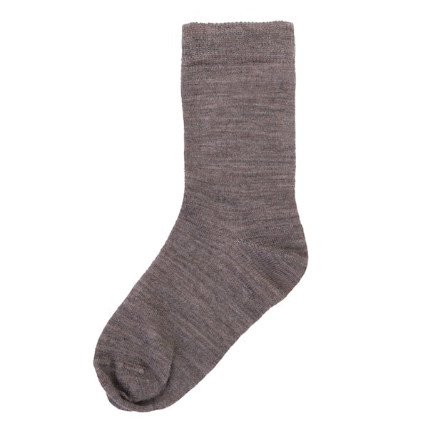 Joha - Wollen sokken - Dun - Taupe