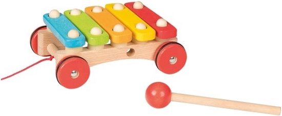Goki - Xylofoon met wielen