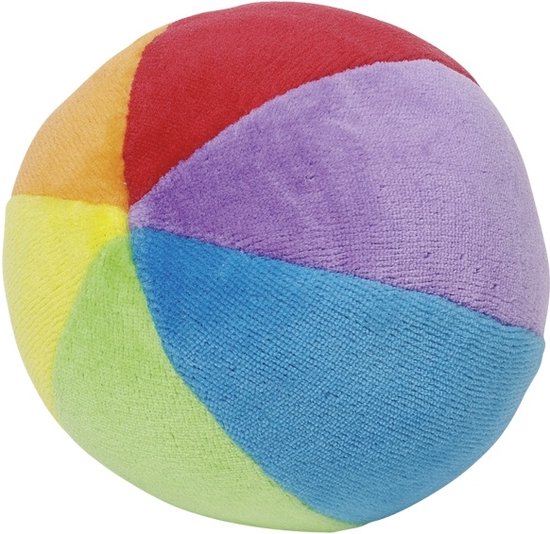 Goki - Stoffen rammelbal - 10cm