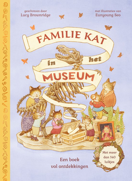 Christofoor - Familie Kat in het museum - Karon flapjesboek