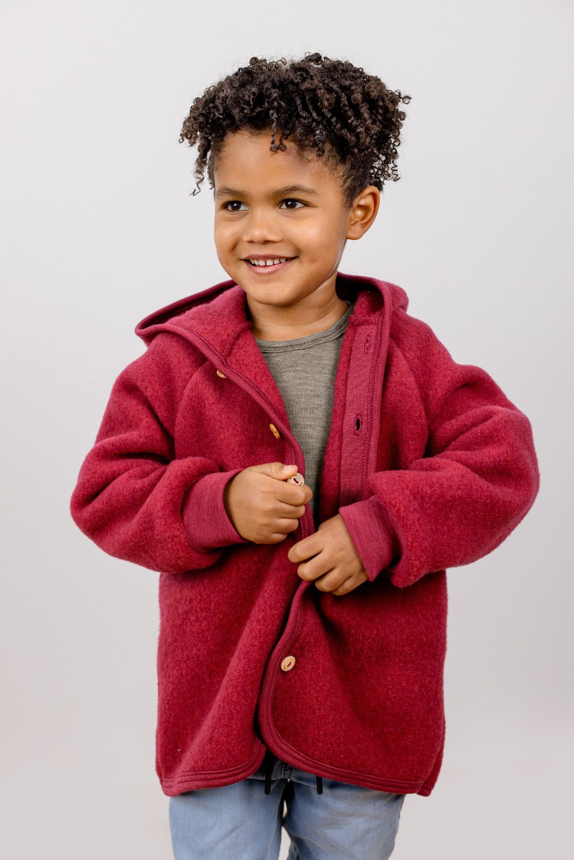 Engel Natur - Wolfleece jasje - Jasper