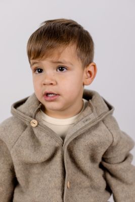 Engel Natur - Wolfleece jasje - Walnoot