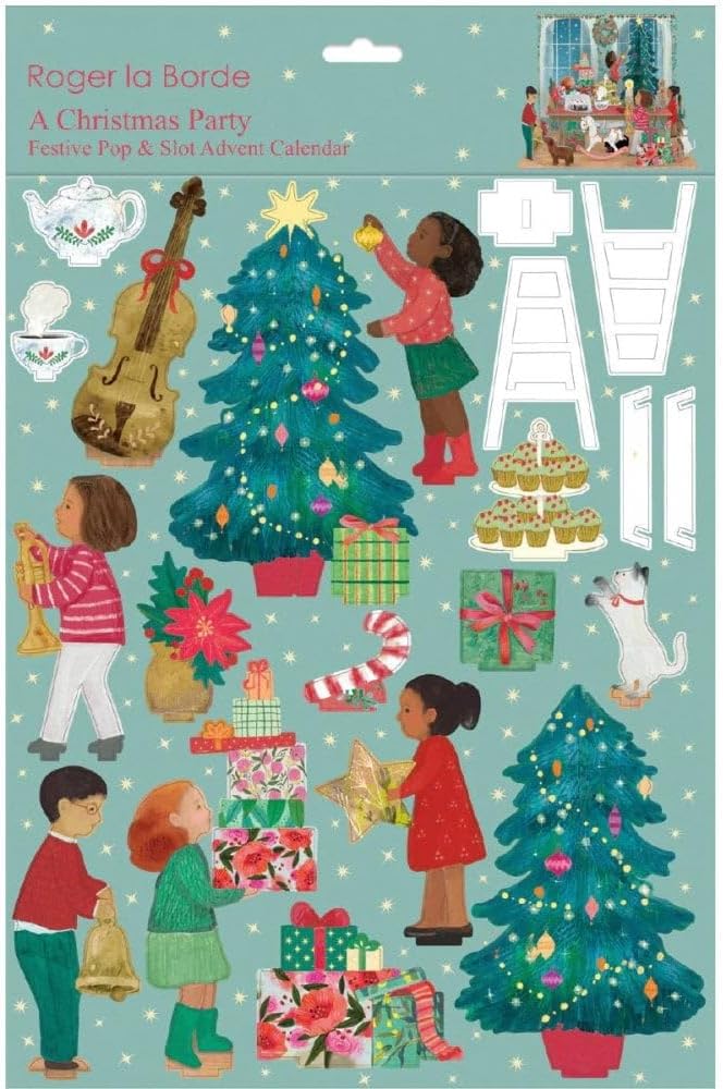 Roger la Borde - 3D adventskalender - A Christmas party