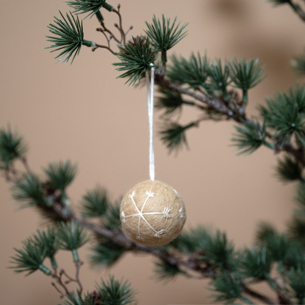 Sjaal met verhaal - Kerstbal - Klein - Fudge