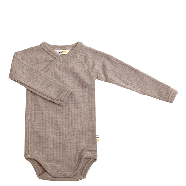 Joha - Wikkelromper - 100% Merinowol - Sesam