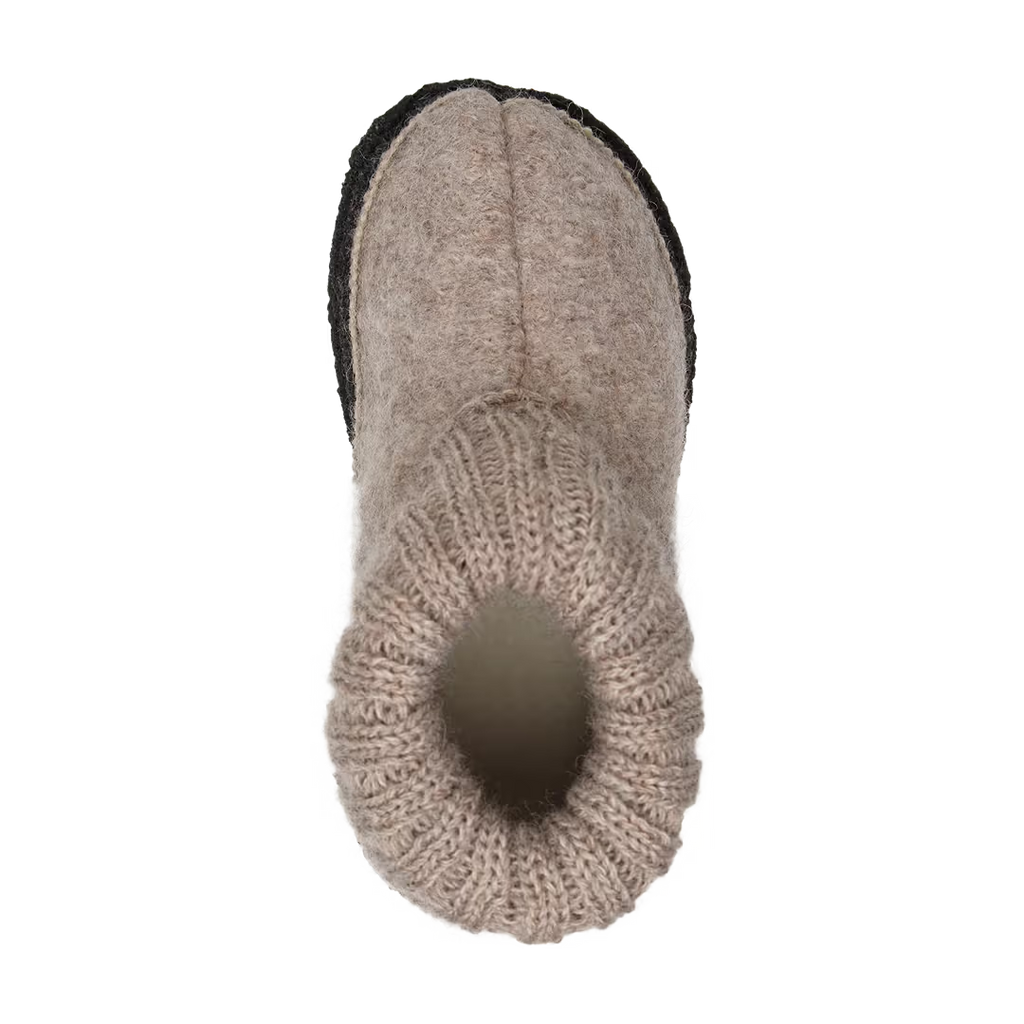 Bergstein - Wollen sloffen - Cozy - Beige