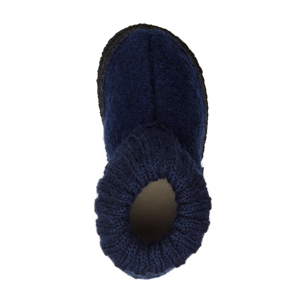 Berstein - Wollen sloffen - Donkerblauw