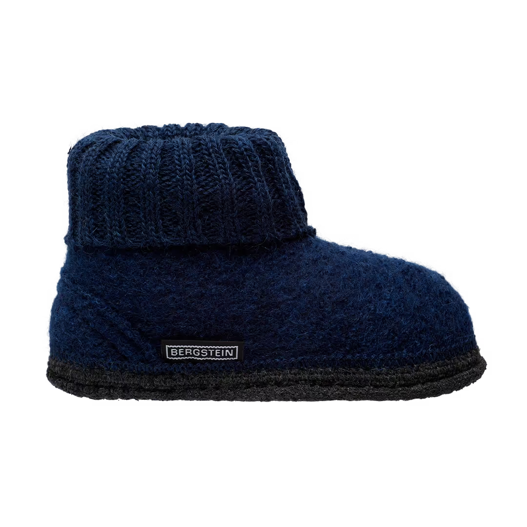 Berstein - Wollen sloffen - Donkerblauw