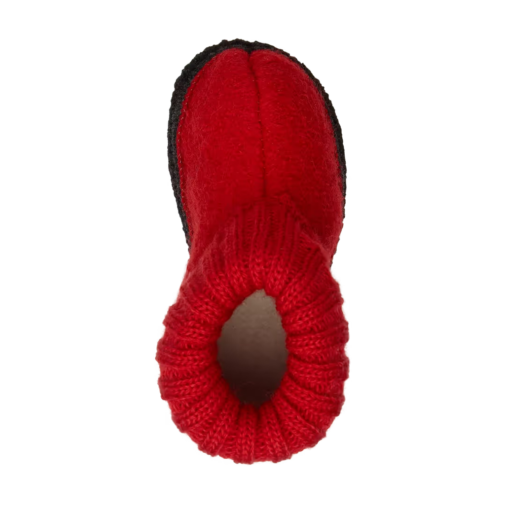 Bergstein - Wollen kindersloffen - Cozy - Rood
