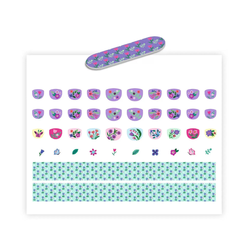 Djeco - Nagel stickers - Kleine bloem