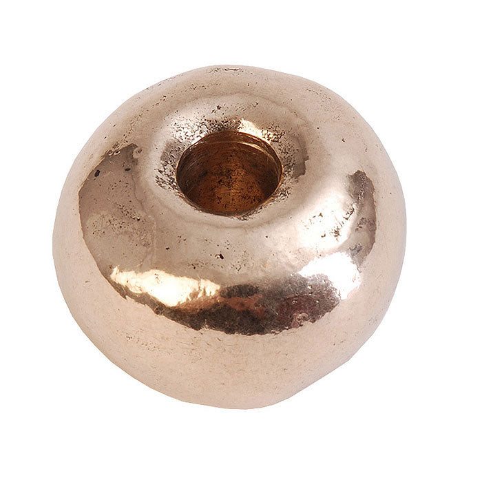 Metallkunst Harjes - Bronzen kandelaartje - Bolvormig