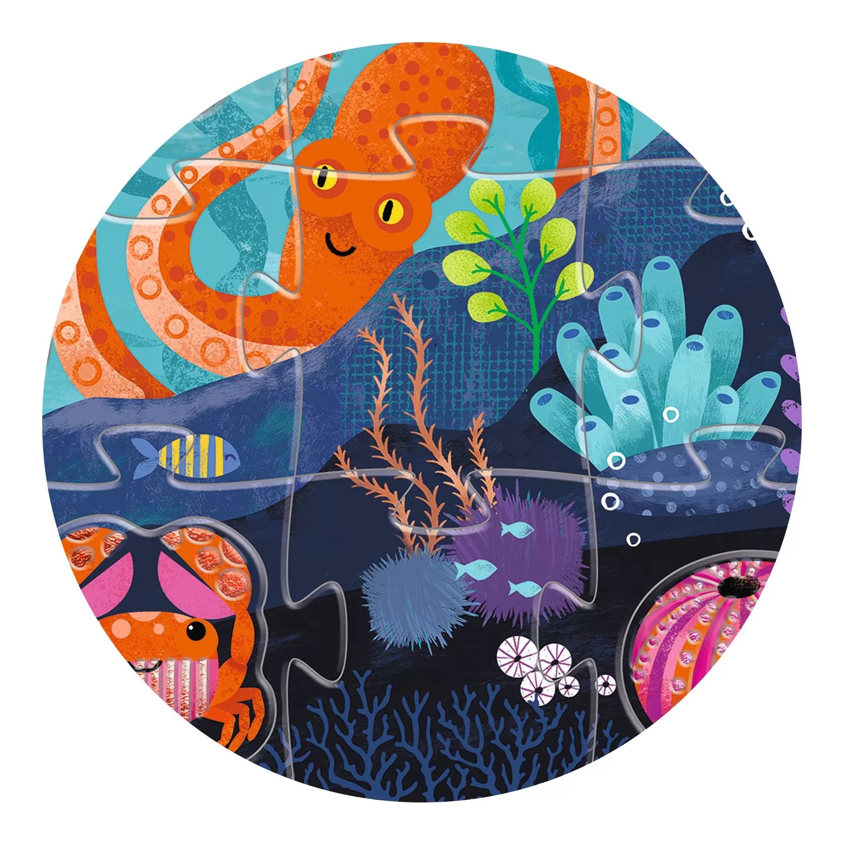 Djeco - Puzzel - Tactilo zee