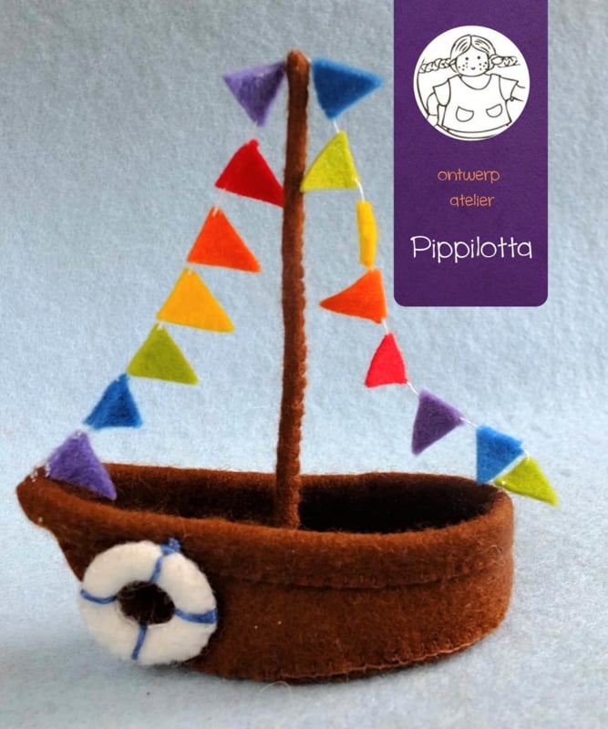 Atelier Pippilotta - Sinterklaasbootje