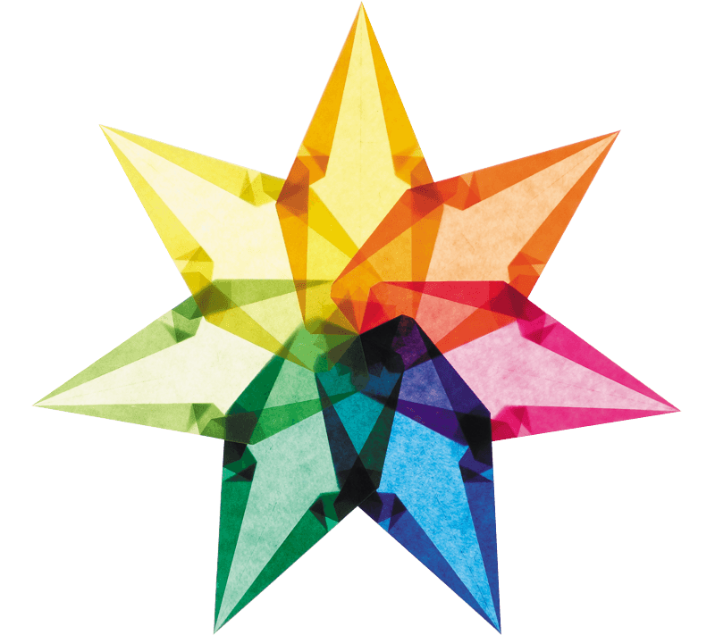 Fensterstern - Raamsterren vouwen - 10+