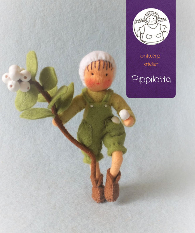 Atelier Pippilotta - Zelfmaakpakketje - Bessenkindje sneeuwbes