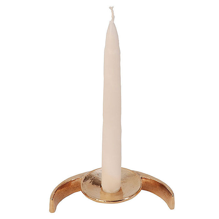 Metallkunst Harjes - Bronzen kandelaar - Dinerkaars