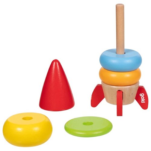 Goki - Stapeltoren - Raket - Hout