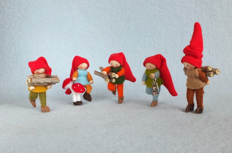 Atelier Pippilotta - Zelfmaakpakketje - Vijf minikaboutertjes