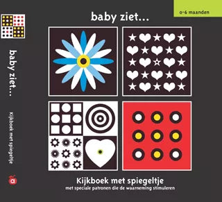Baby ziet - Kijkboek met spiegel