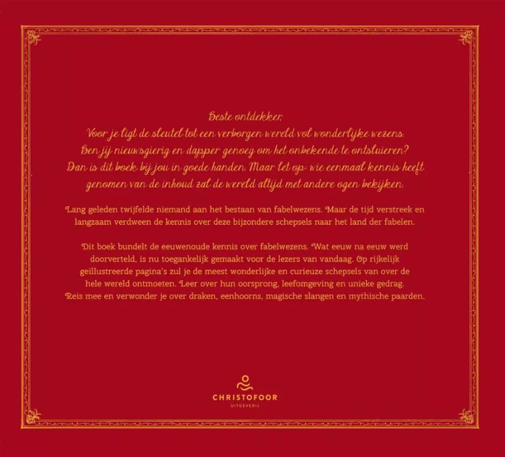 Christofoor - Het wonderlijke boek der Fabelwezens
