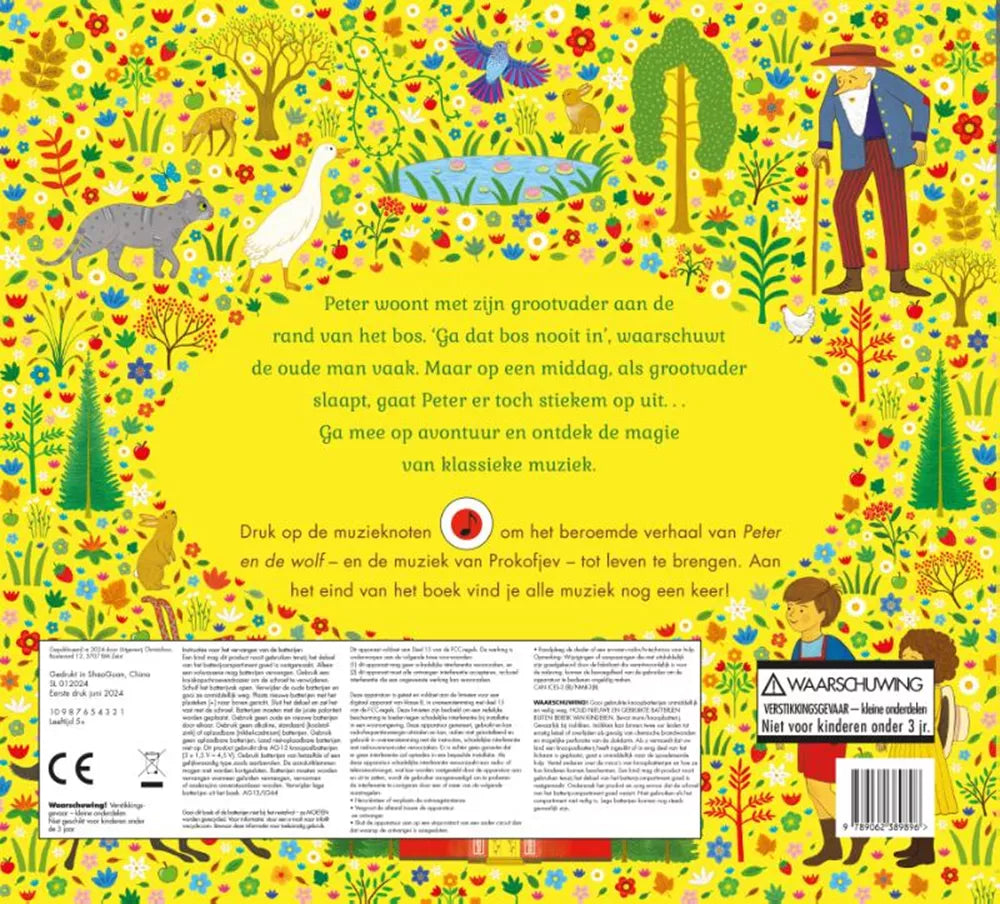 Christofoor - Het verhalen orkest - Peter en de wolf