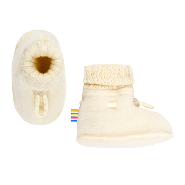 Joha - Babyslofjes - Fleece Merinowol - Ecru