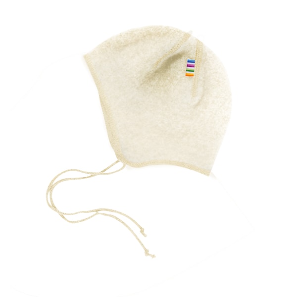 Joha - Strikmutsje - Fleece Merinowol - Ecru