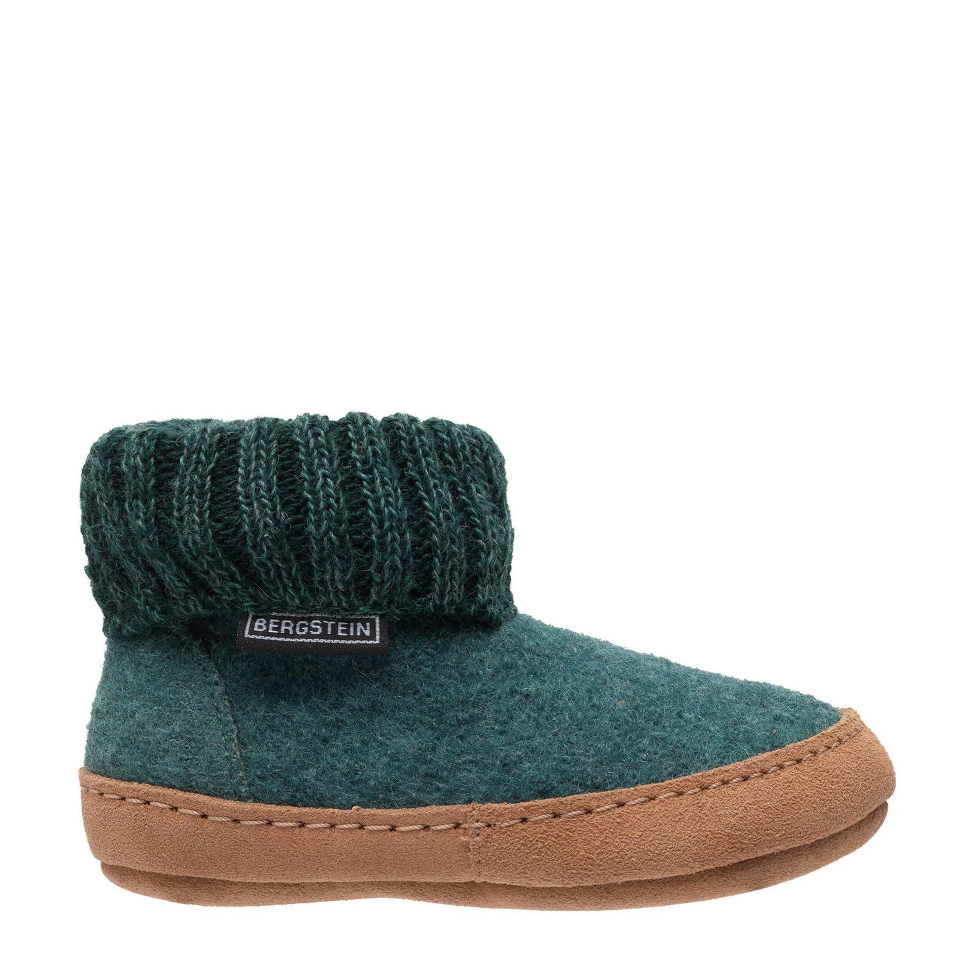 Bergstein Cozy Lux sloffen - Zeegroen