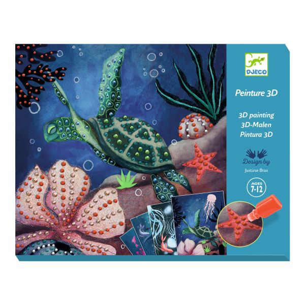 Djeco - 3D verven - Onder water