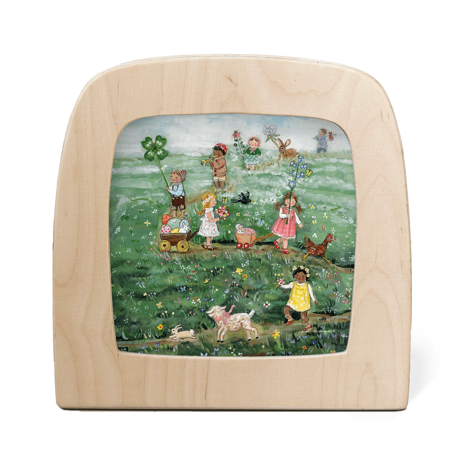 Toverlux - Gwen's Illustrations - Wisselplaat - Lente parade