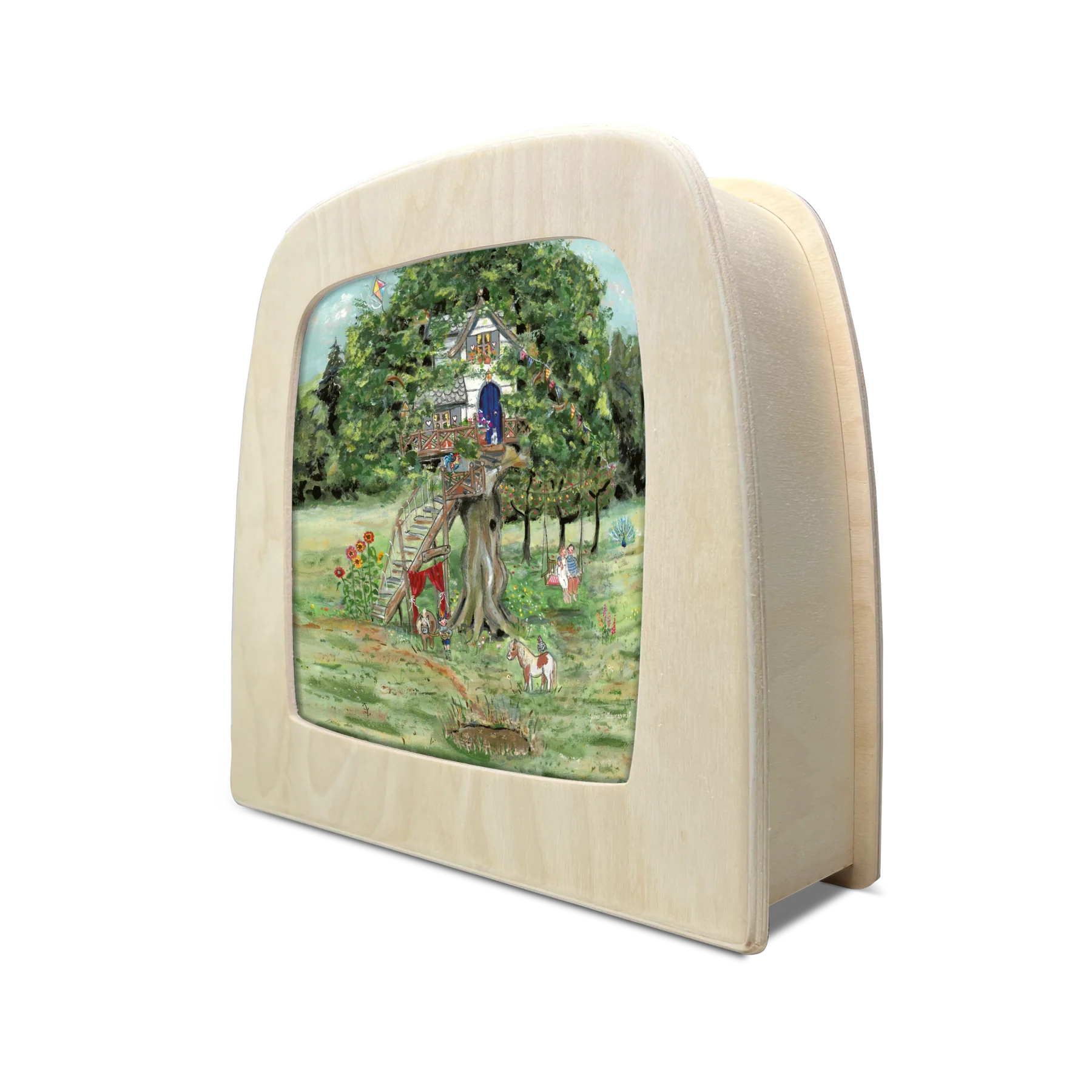 Toverlux - Gwen's Illustrations - Wisselplaat - Boomhut