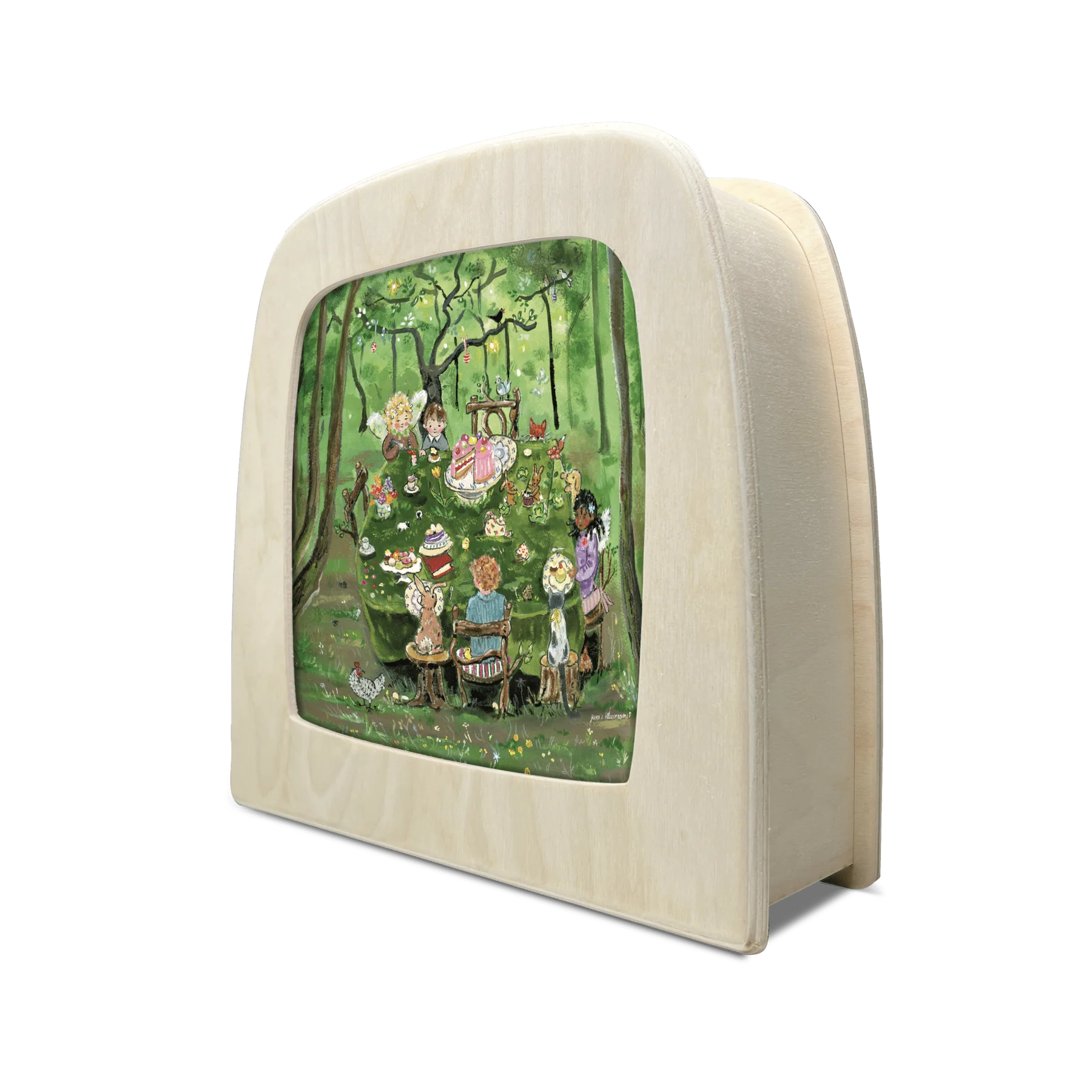 Toverlux - Gwen's Illustration - Wisselplaat - Bos thee