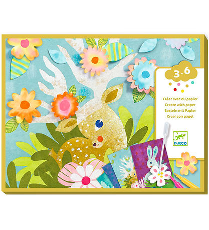 Djeco - Knutselen met vloeipapier