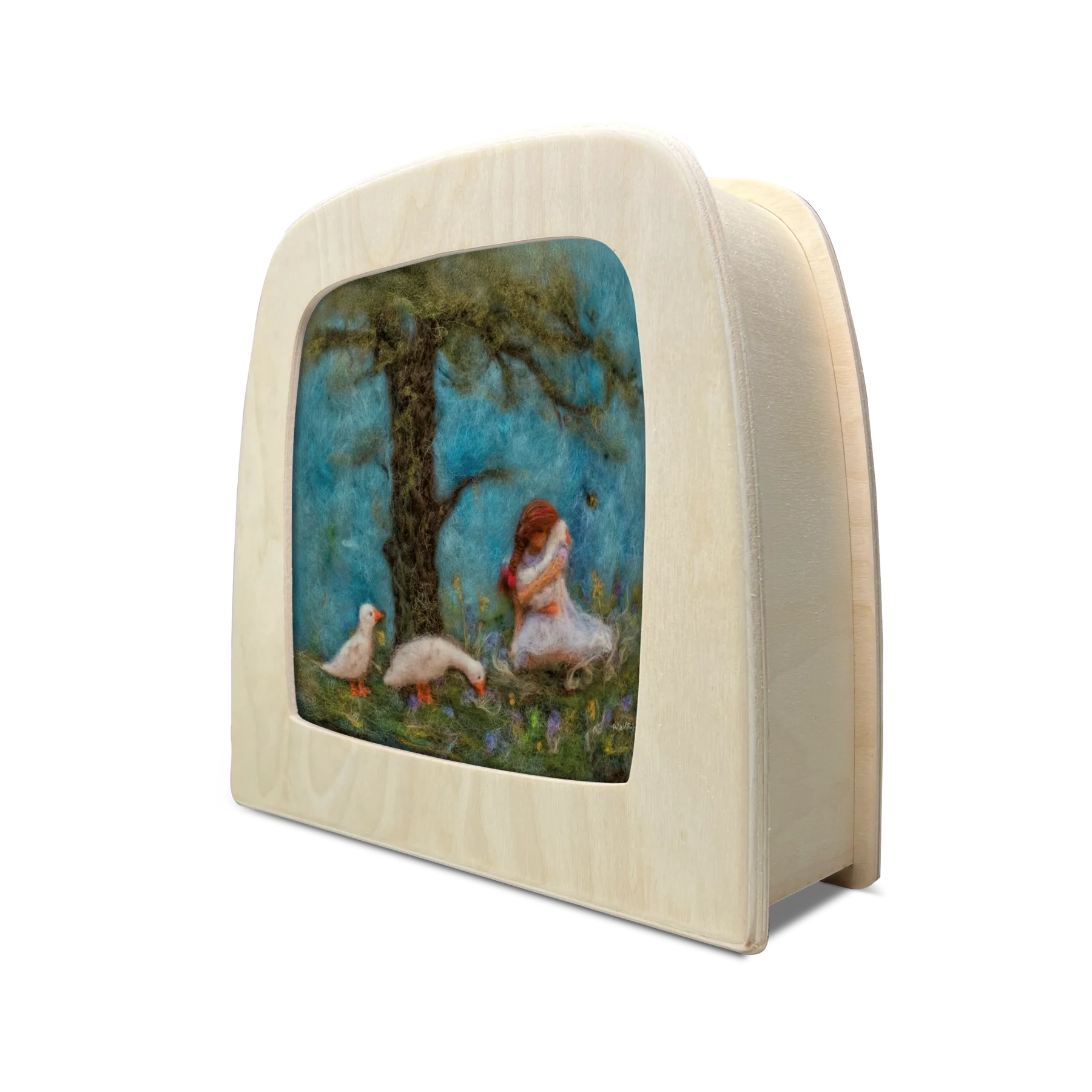 Toverlux - Het Wol Feetje - Wisselplaat - Ganzen knuffels