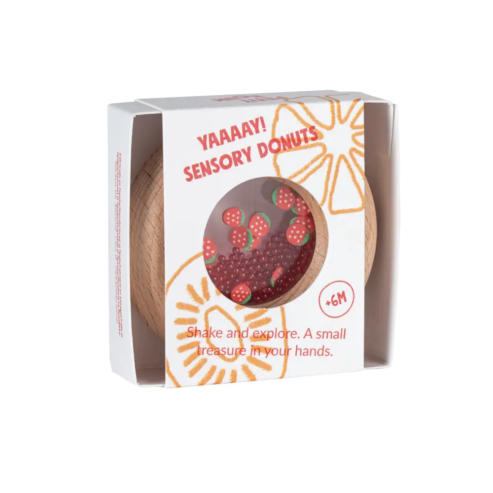 Petit Boum – Sensorische Donut – Aardbei