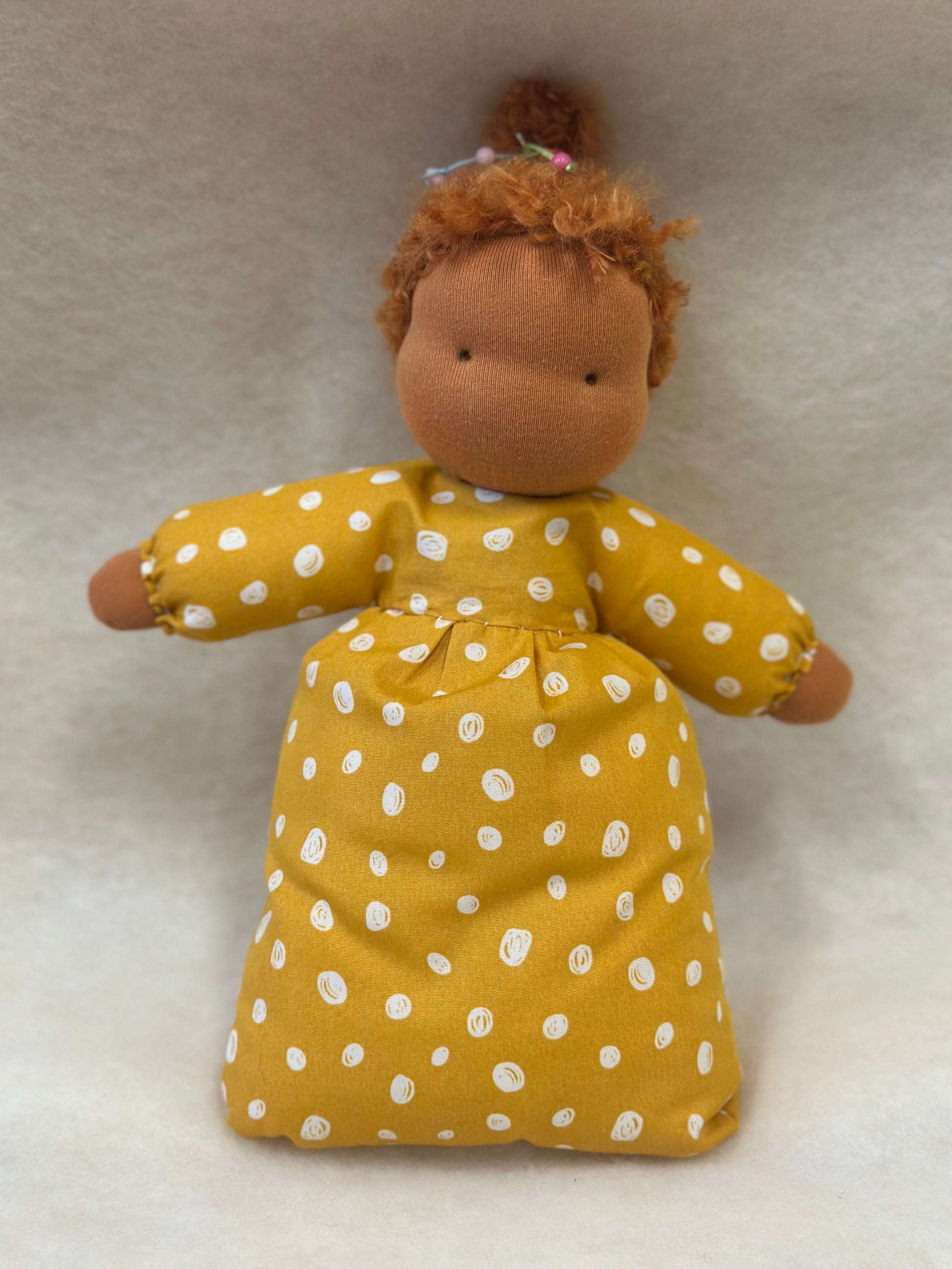 Handgemaakte pop - Anca - 25cm