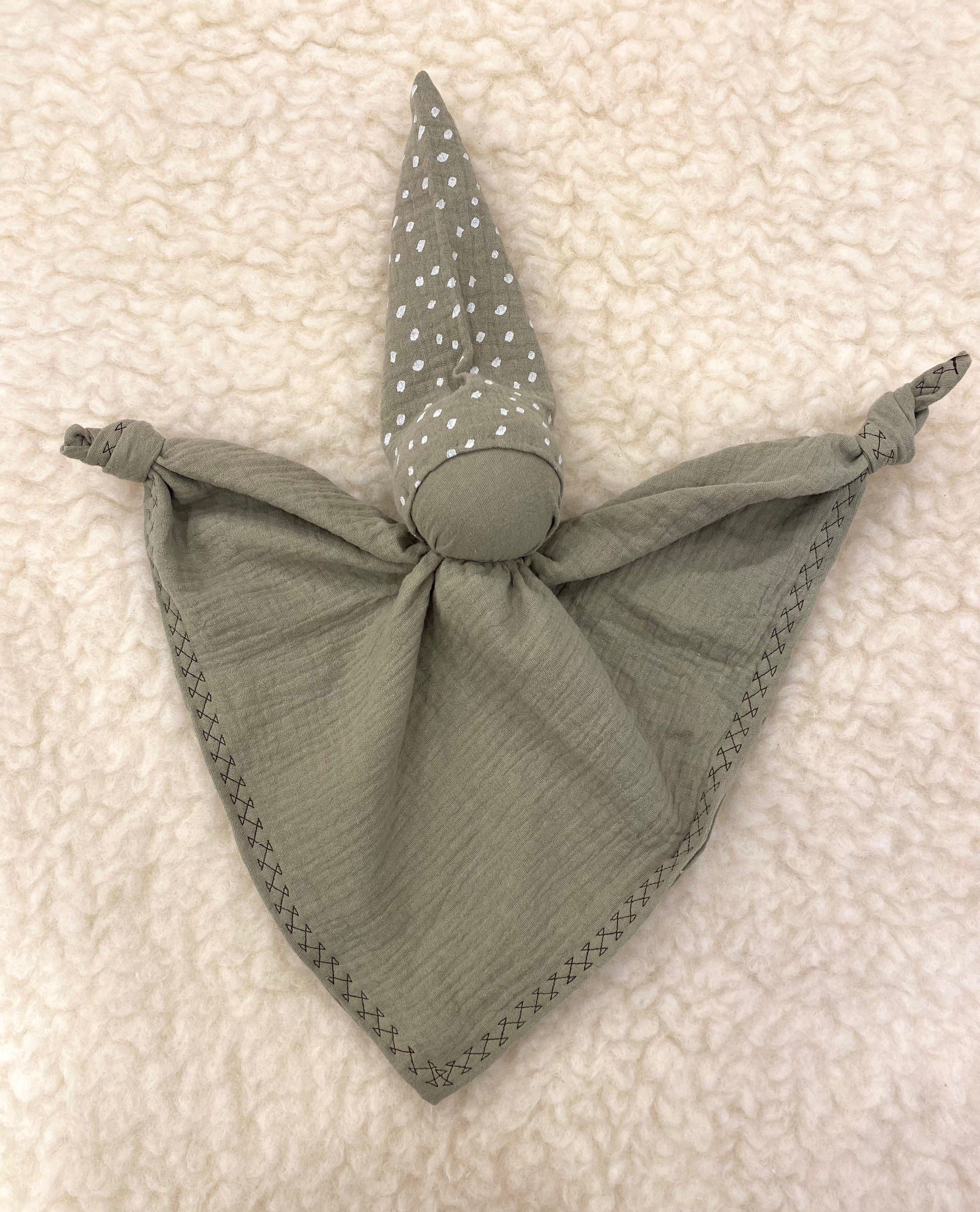 Lappenpopjes - Hand gemaakt - Hydrofiel (100% Katoen) - Div. kleuren