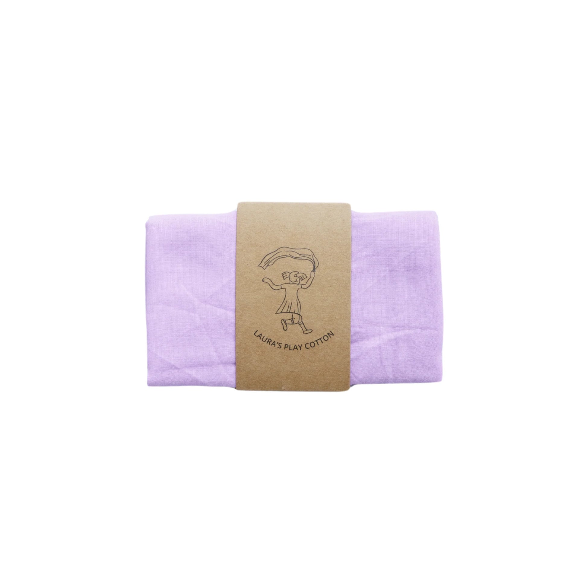 Laura's play cotton - Speeldoek - Katoen 90 x 90 cm - Violet